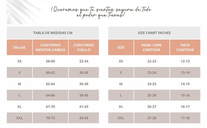 Mentonera de Mediana Compresión